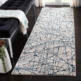 Safavieh Meadow 2'-7" x 8'-0" Rug in Navy / Ivory