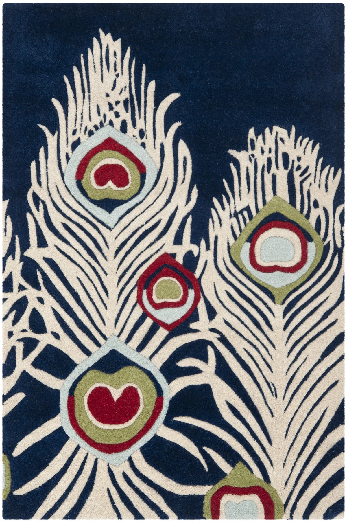 Safavieh Soho 2'-6" x 4'-0" Rug in Blue / Ivory