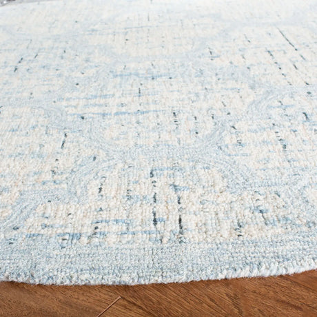 Safavieh Abstract 6'-0" x 6'-0" Rug in Ivory / Turquoise