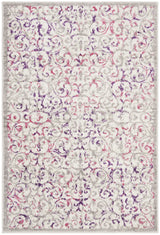 Safavieh Skyler 4'-0" x 6'-0" Rug in Ivory / Pink