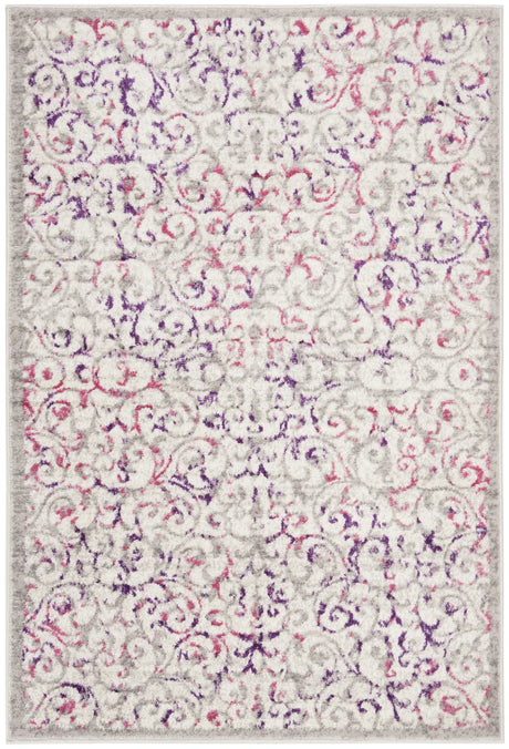Safavieh Skyler 4'-0" x 6'-0" Rug in Ivory / Pink