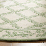 Safavieh Chelsea 5'-6" x 5'-6" Rug in Ivory / Light Green