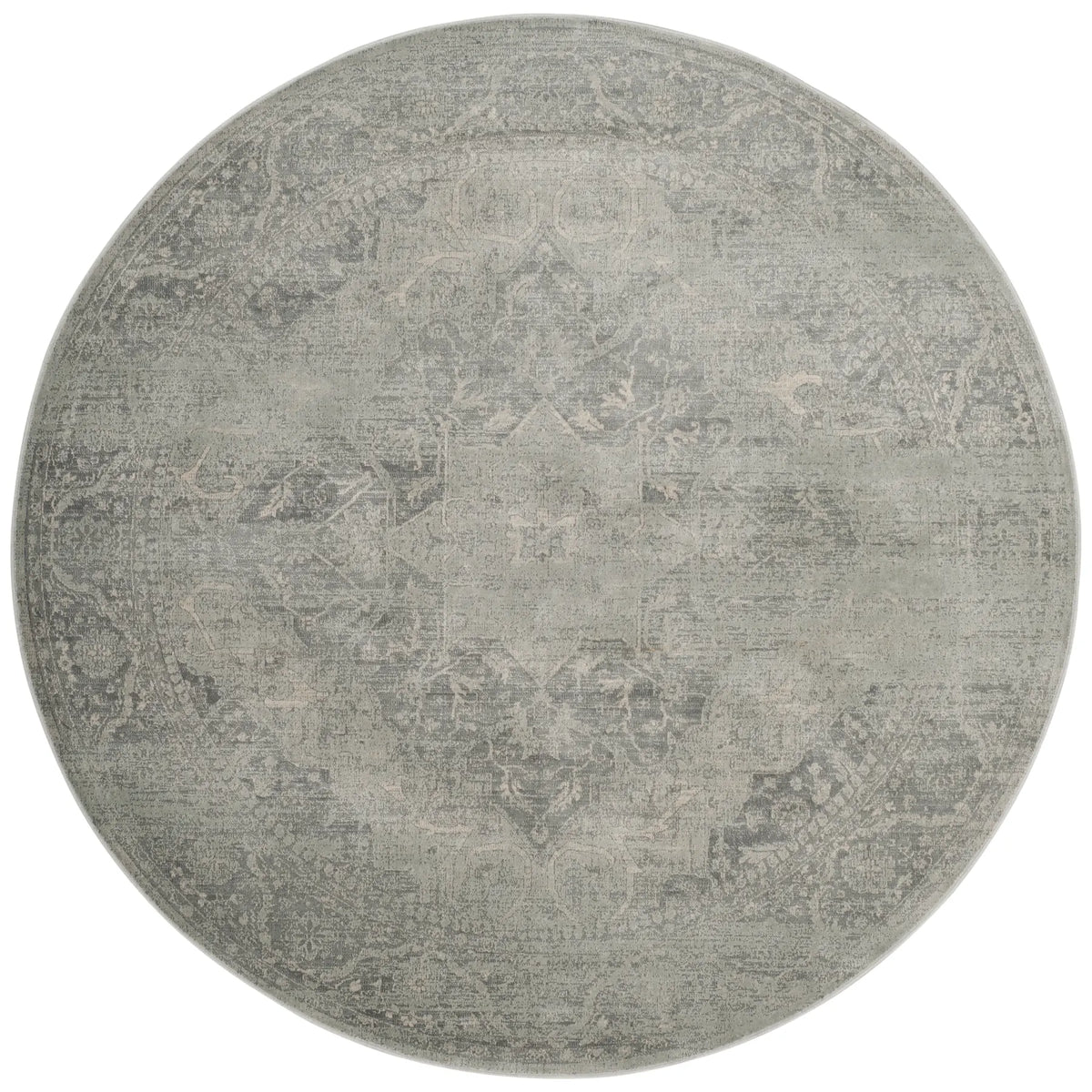 Safavieh Vintage 6'-0" x 6'-0" Rug in Silver