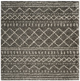 Safavieh Arizona Shag 6'-7" x 6'-7" Rug in Brown / Ivory