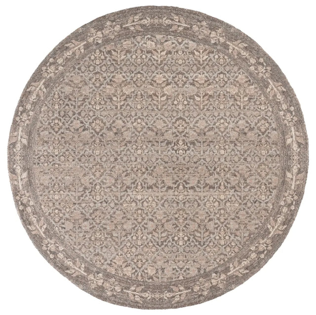 Safavieh Restoration Vintage 6'-0" x 6'-0" Rug in Grey / Ivory