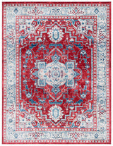 Safavieh Brentwood 10'-0" x 13'-0" Rug in Red / Beige