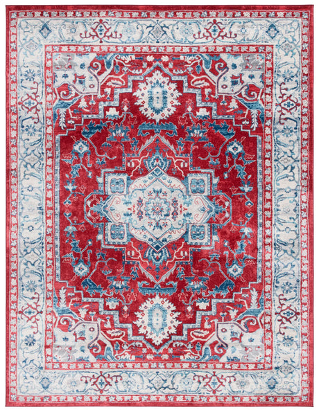 Safavieh Brentwood 10'-0" x 13'-0" Rug in Red / Beige