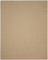 Safavieh Courtyard 10'-0" x 14'-0" Rug in Natural / Cream