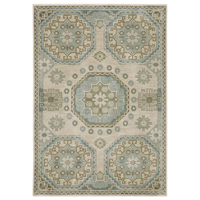 Oriental Weavers Sphinx Maeve MAE03 Blue Rugs - main flat