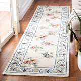 Safavieh Micro-Loop 2'-3" x 9'-0" Rug in Ivory / Grey