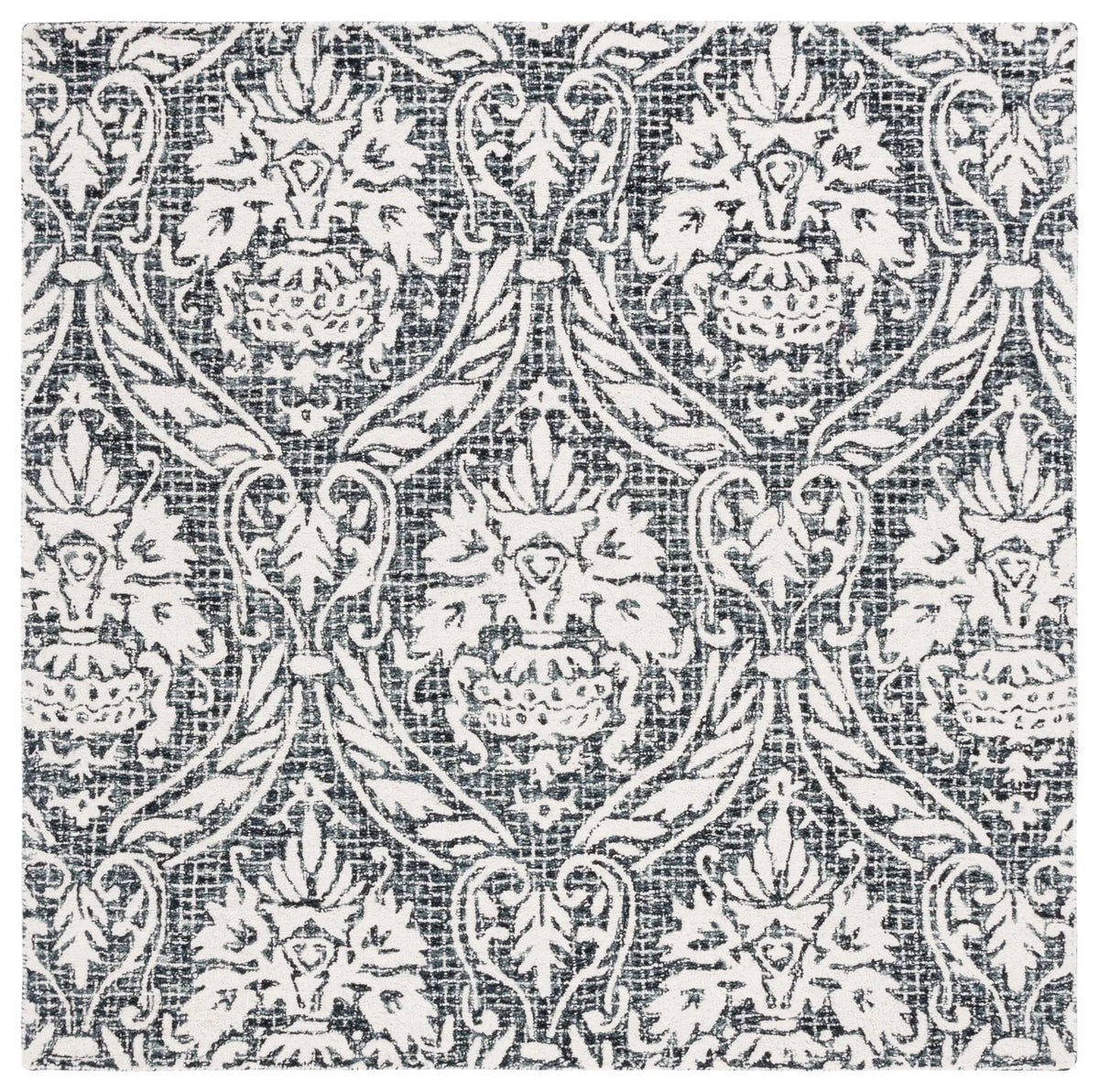 Safavieh Abstract 6'-0" x 6'-0" Rug in Ivory / Navy