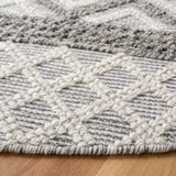 Safavieh Vermont 6'-0" x 6'-0" Rug in Ivory / Dark Grey