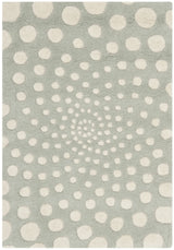 Safavieh Soho 2'-0" x 3'-0" Rug in Grey / Ivory