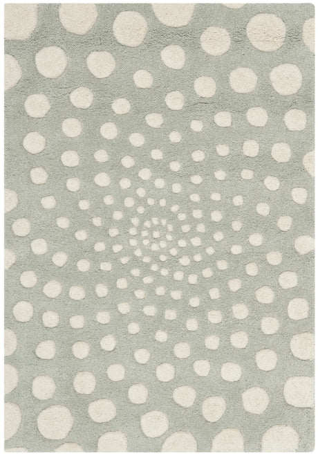 Safavieh Soho 2'-0" x 3'-0" Rug in Grey / Ivory
