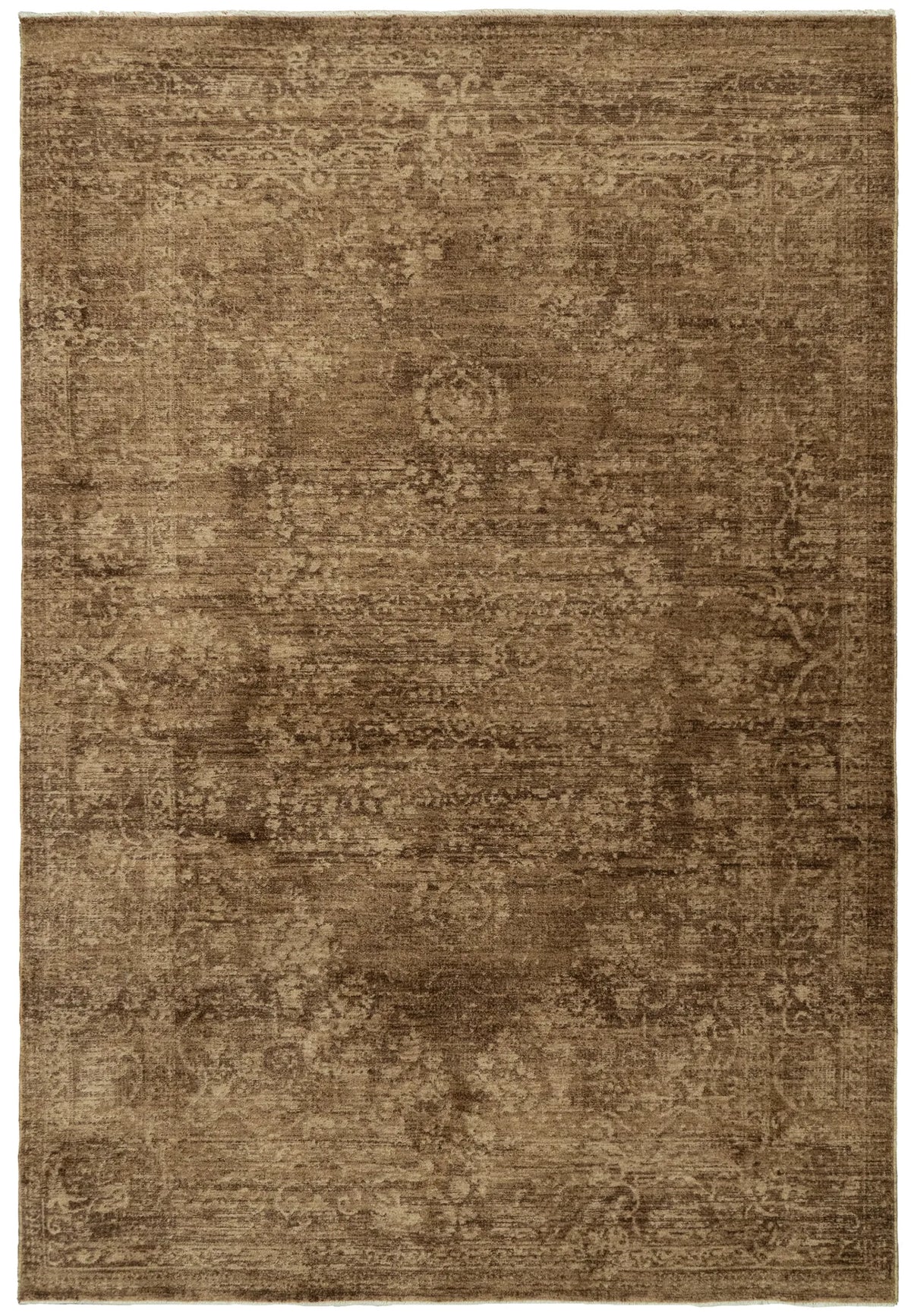 Dynamic Rugs Atmos 11980 Power Loomed Traditional Brown/Beige Rug - Rectangular