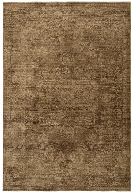 Dynamic Rugs Atmos 11980 Power Loomed Traditional Brown/Beige Rug - Rectangular