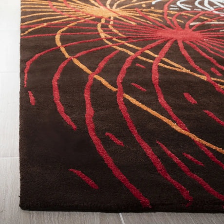 Safavieh Soho 3'-6" x 5'-6" Rug in Brown / Multi