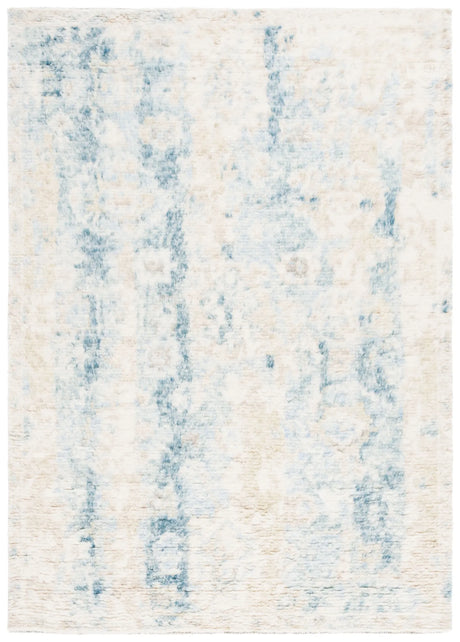 Safavieh Tribeca 6'-0" x 9'-0" Rug in Blue / Ivory