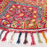 Safavieh Aspen 5'-0" x 5'-0" Rug in Red / Blue