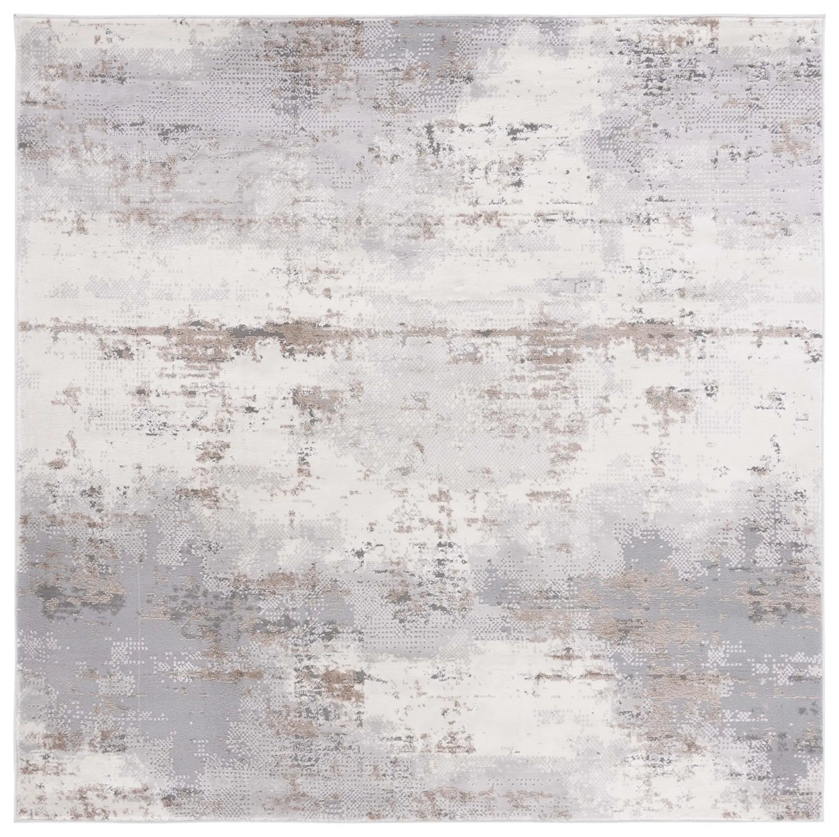 Safavieh Eternal 6'-7" x 6'-7" Rug in Grey / Beige