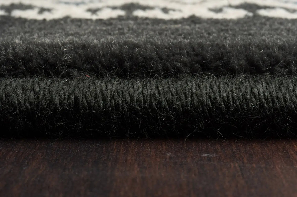 Dynamic Rugs Ancient Garden 57102 Charcoal / Silver Rugs - Pile