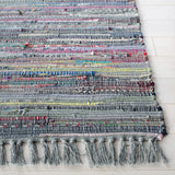 Safavieh Rag Rug 5'-0" x 8'-0" Rug in Aqua / Multi