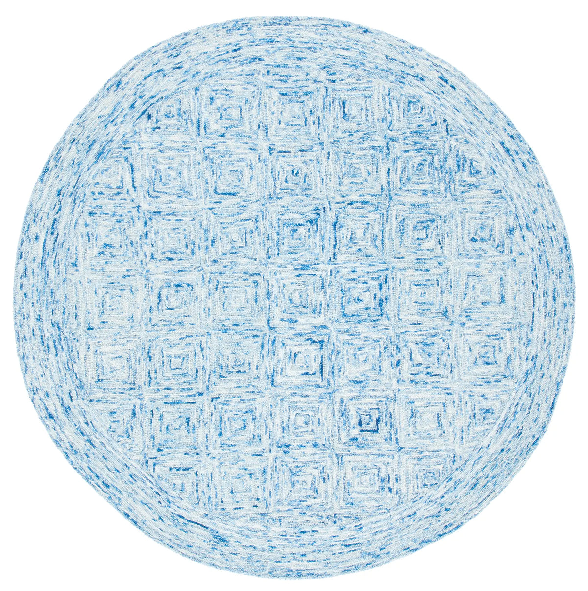 Safavieh Ikat 6'-0" x 6'-0" Rug in Blue