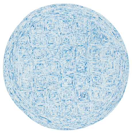 Safavieh Ikat 6'-0" x 6'-0" Rug in Blue
