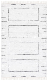 Safavieh Casablanca 4'-0" x 6'-0" Rug in Ivory / Black