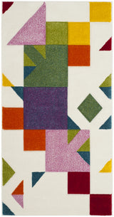 Safavieh Hollywood 2'-7" x 5'-0" Rug in Ivory / Rose