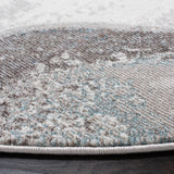 Safavieh Aria 6'-5" x 6'-5" Rug in Ivory / Plum