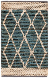 Safavieh Natural Fiber 2'-0" x 3'-0" Rug in Blue