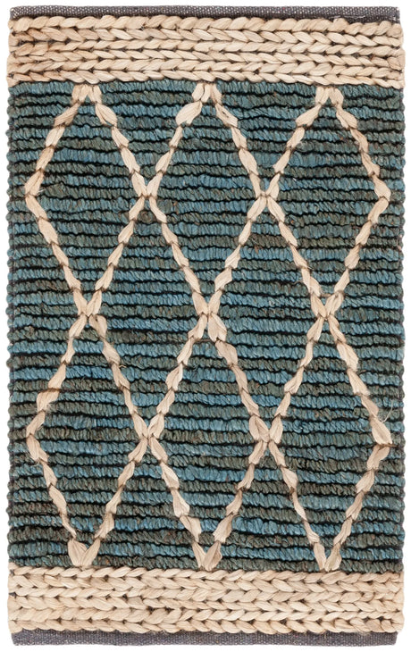 Safavieh Natural Fiber 2'-0" x 3'-0" Rug in Blue