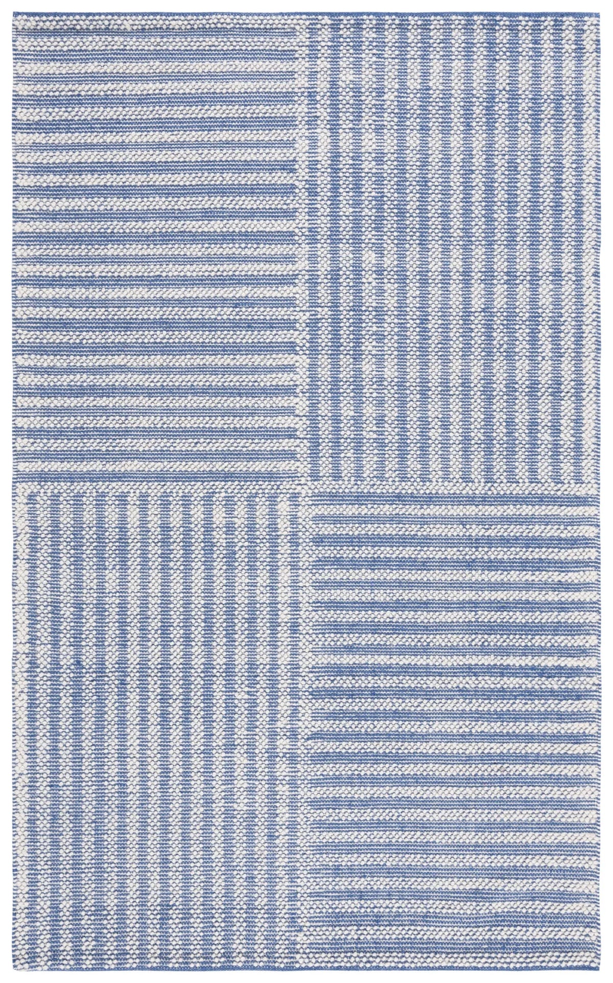 Safavieh Natura 4'-0" x 6'-0" Rug in Ivory / Blue
