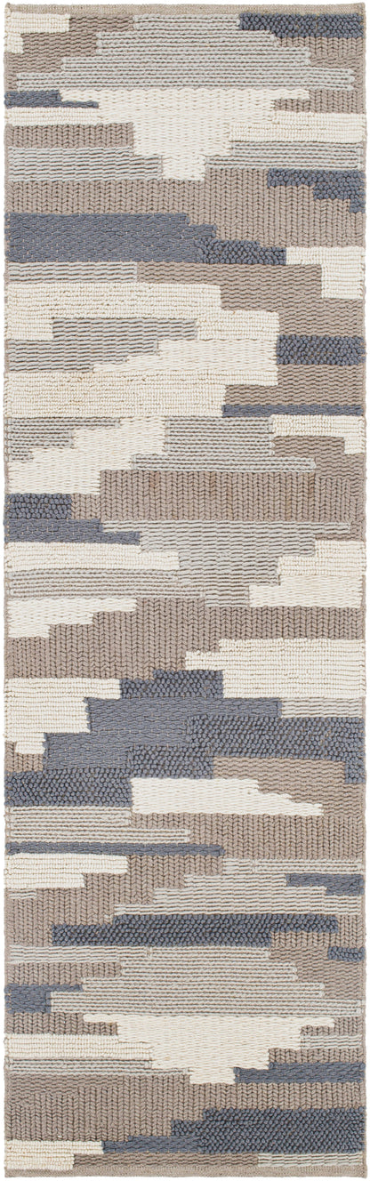 Surya Cocoon Ccn-1003 Denim, Taupe, Light Gray, Cream Rugs