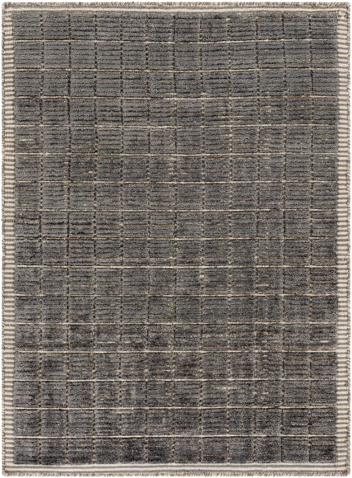 Surya Carre Ccr-2302 Charcoal, Medium Gray Rugs