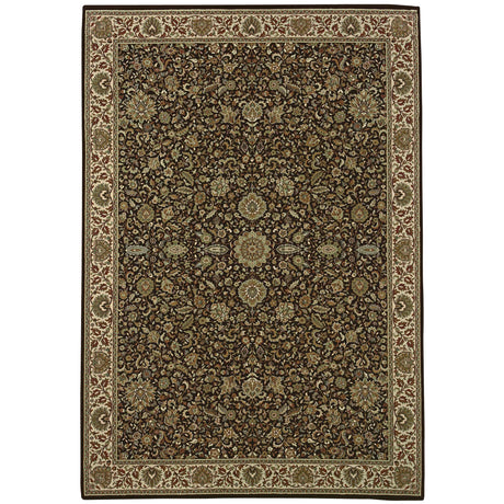 Oriental Weavers Sphinx Ariana 172d2 Brown / Ivory Rugs - main flat