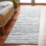 Safavieh Rumi Shag 2'-2" x 8'-0" Rug in Light Blue / Ivory