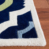 Safavieh Chatham 4'-0" x 6'-0" Rug in Dark Blue / Multi