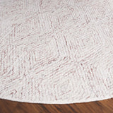 Safavieh Ebony 6'-0" x 6'-0" Rug in Rust / Beige