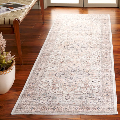 Safavieh Arizona 2'-6" x 10'-0" Rug in Peach / Beige