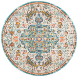 Safavieh Madison 5'-0" x 5'-0" Rug in Grey / Light Blue