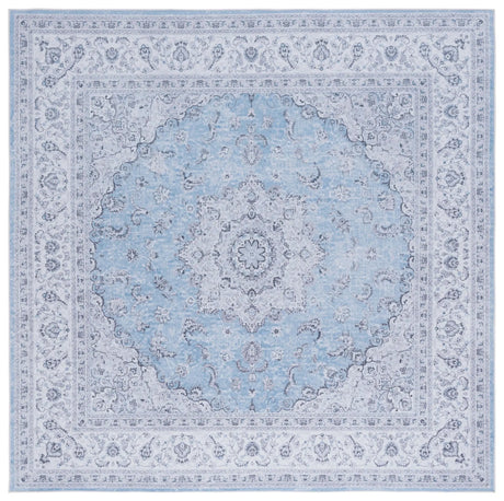 Safavieh Tucson 6'-0" x 6'-0" Rug in Blue / Grey
