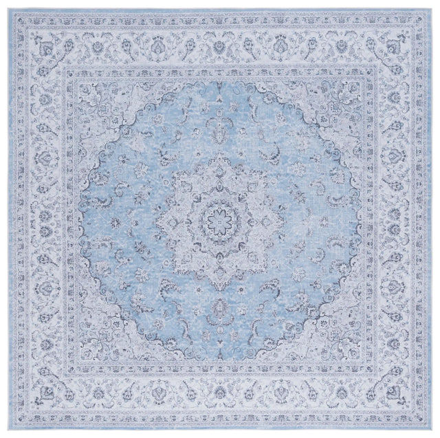 Safavieh Tucson 6'-0" x 6'-0" Rug in Blue / Grey