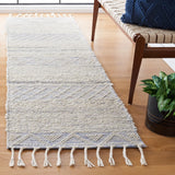 Safavieh Natura 2'-3" x 8'-0" Rug in Ivory / Blue