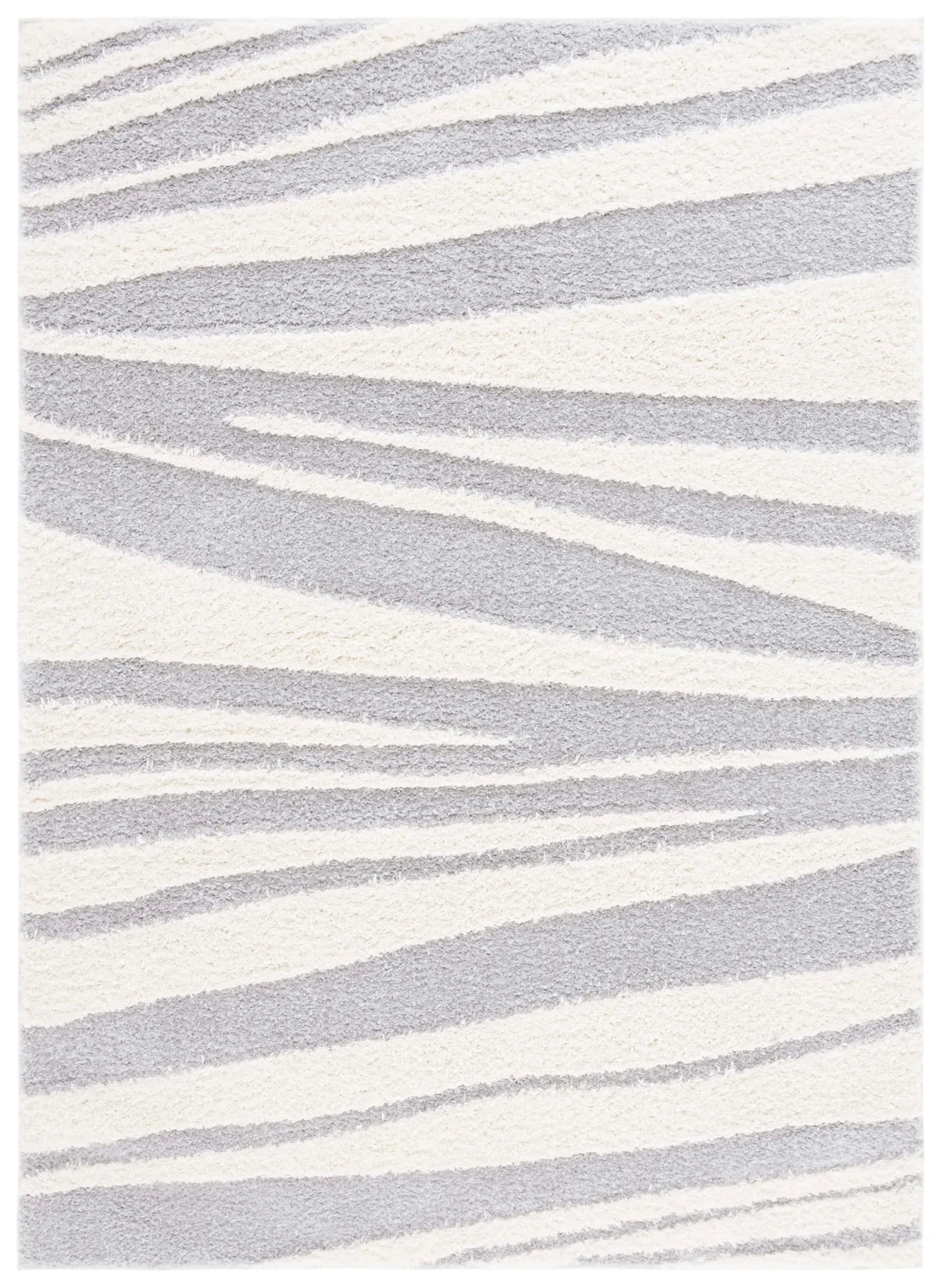 Safavieh Norway 4'-0" x 6'-0" Rug in Grey / Ivory