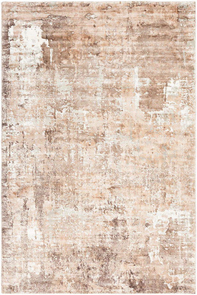 Chandra Dawn DAW-52302 Brown / Gray / White rug, flat view