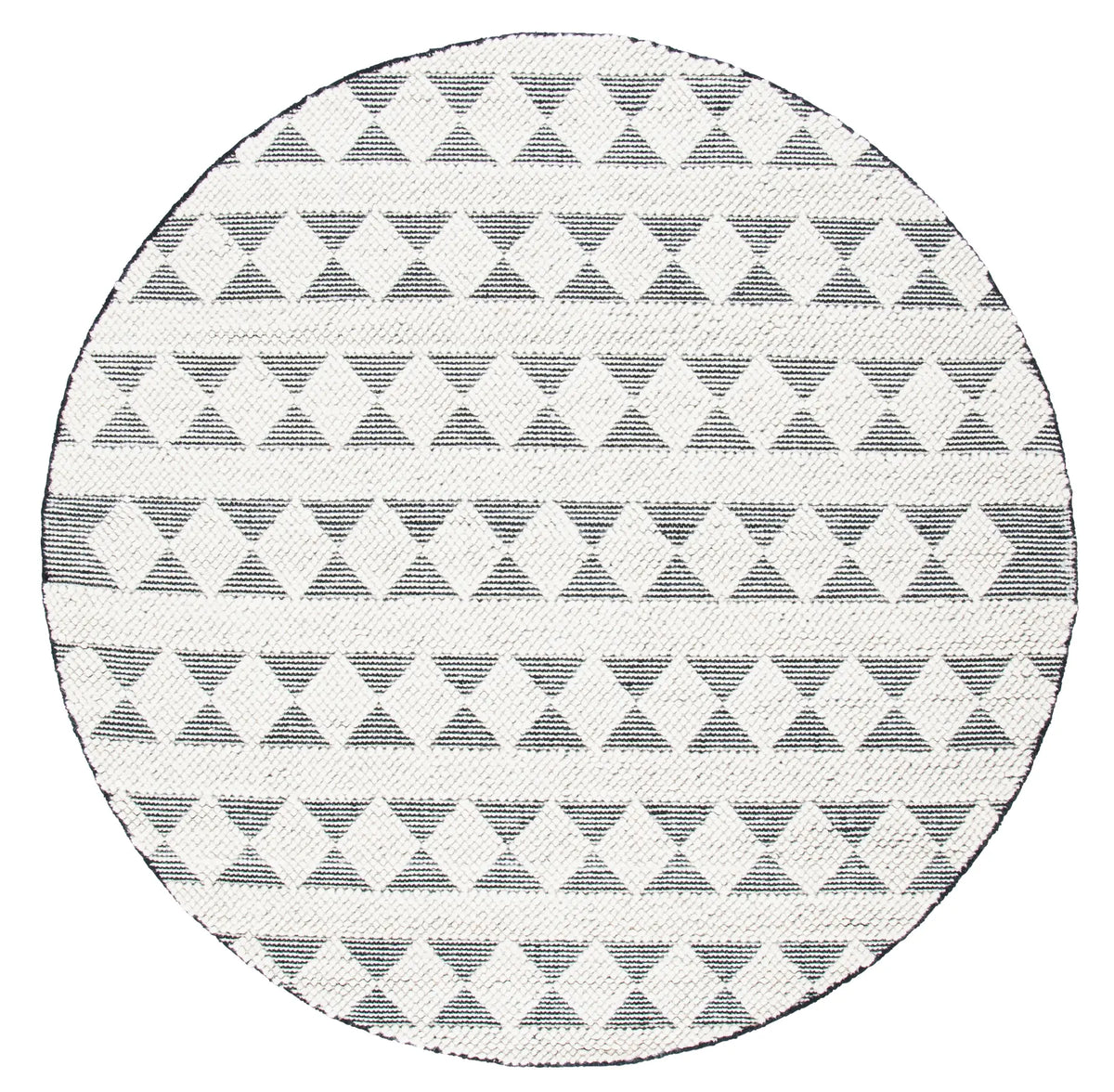 Safavieh Natura 6'-0" x 6'-0" Rug in Ivory / Black