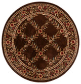 Safavieh Lyndhurst 5'-3" x 5'-3" Rug in Brown / Brown