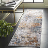 Safavieh Alenia 100 2'-0" x 8'-0" Rug in Grey / Blue